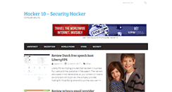 Desktop Screenshot of hacker10.com